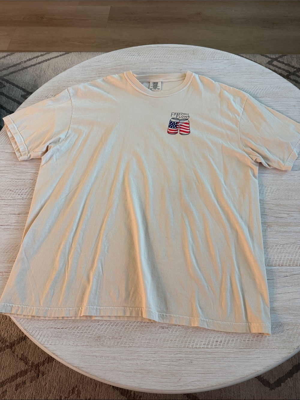 Land Pirate Freedom Flown Beige Graphic Men's T‑Shirt